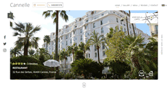 Desktop Screenshot of cannelle-cannes.com